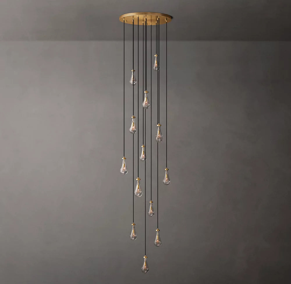 Rain Round Chandelier