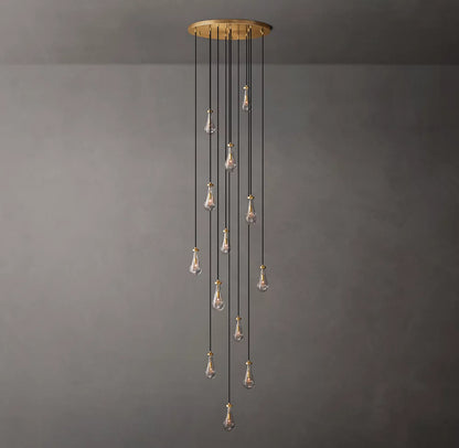 Rain Round Chandelier