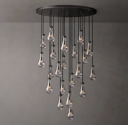 Rain Round Chandelier