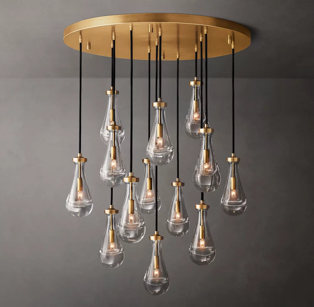 Rain Round Chandelier