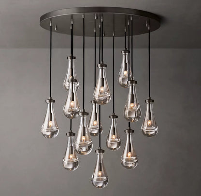 Rain Round Chandelier
