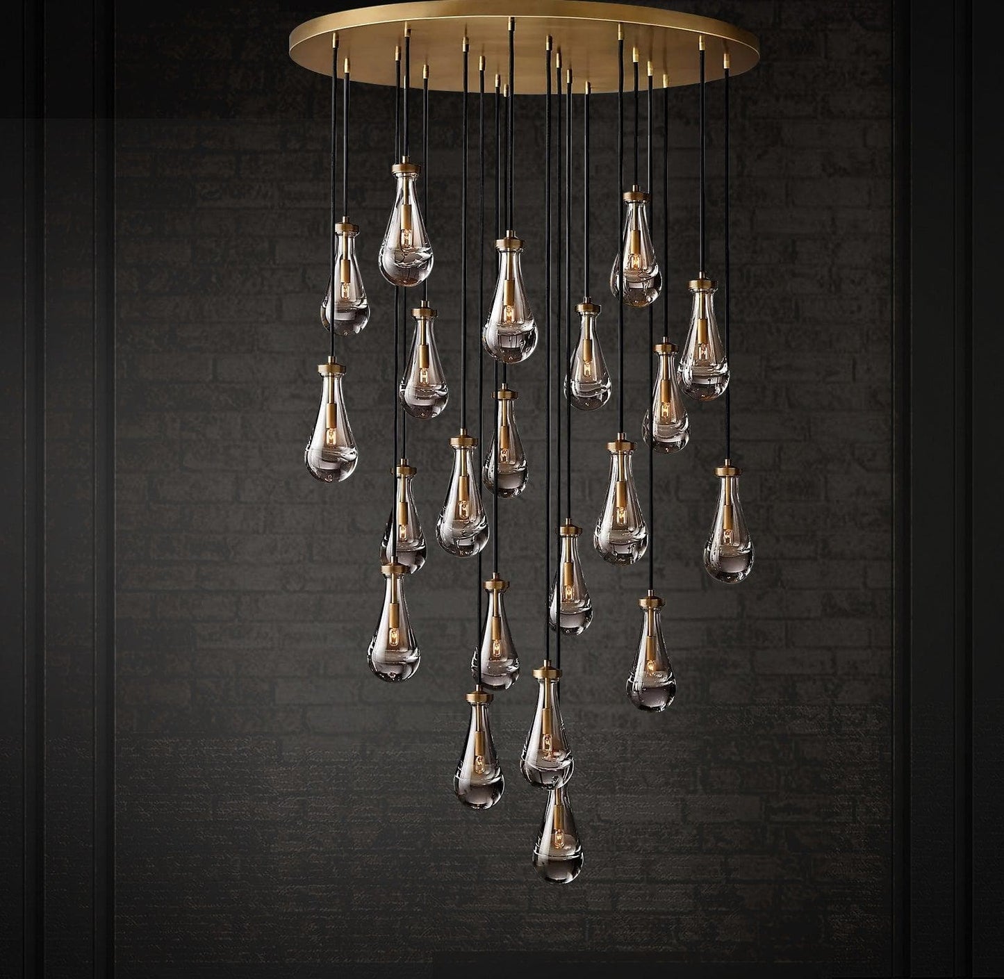 Rain Round Chandelier