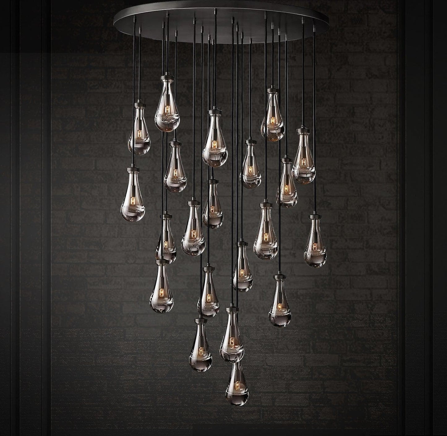 Rain Round Chandelier