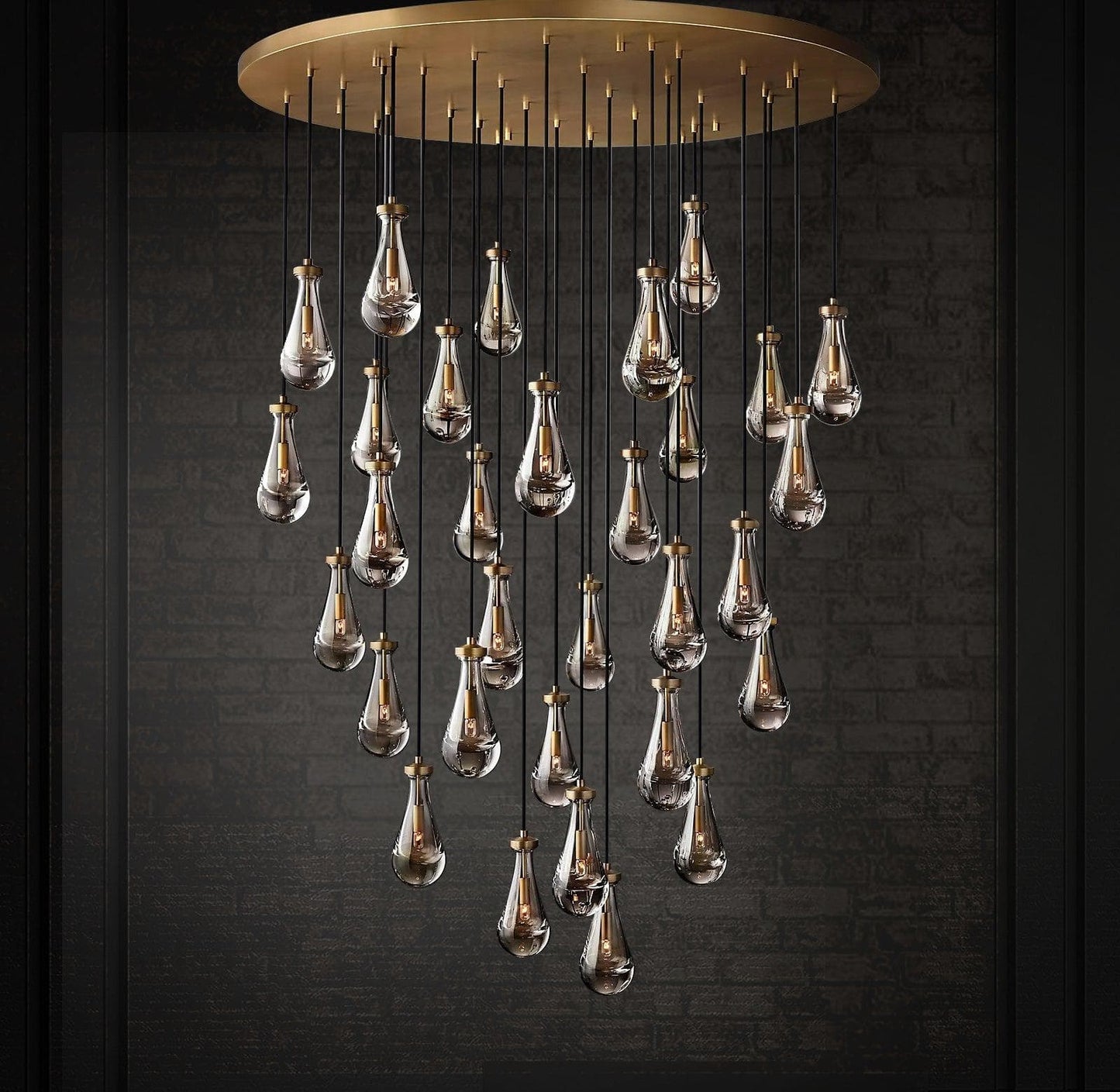 Rain Round Chandelier