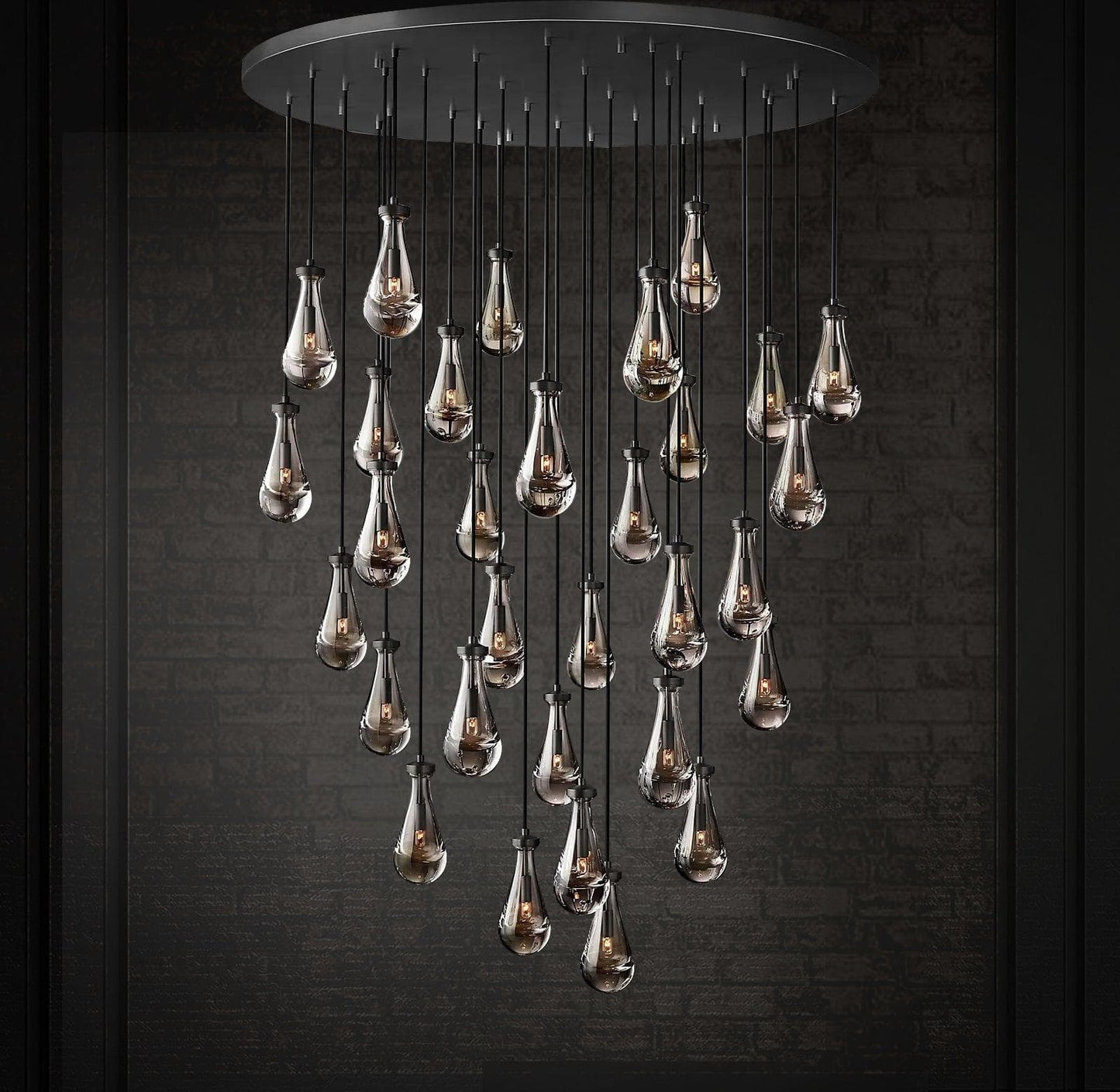 Rain Round Chandelier