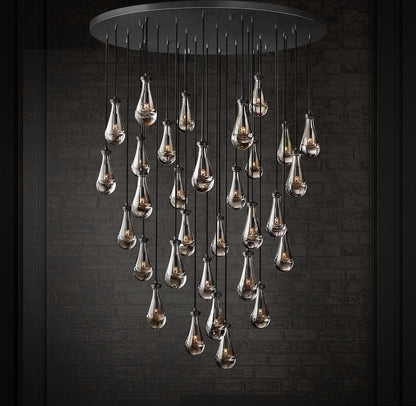 Rain Round Chandelier