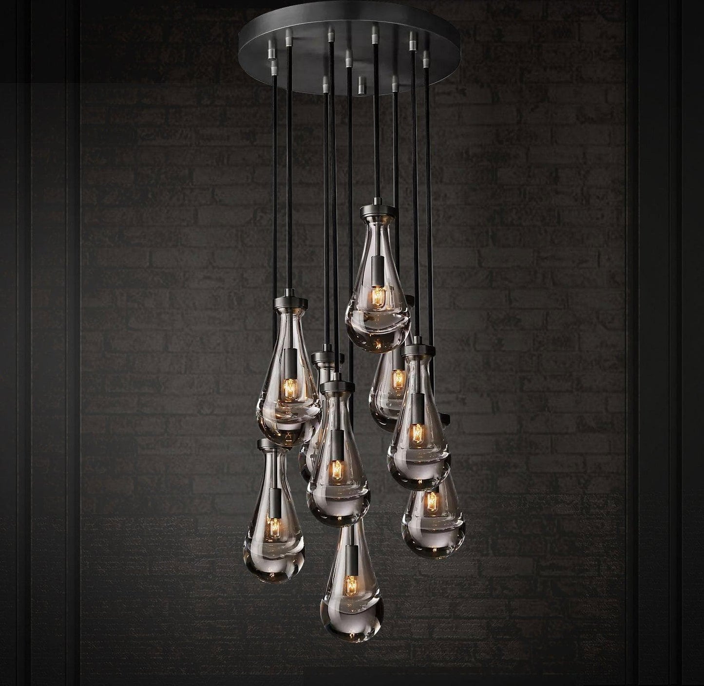 Rain Round Chandelier