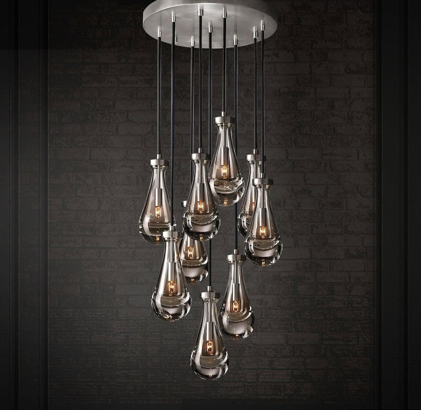 Rain Round Chandelier