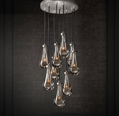 Rain Round Chandelier