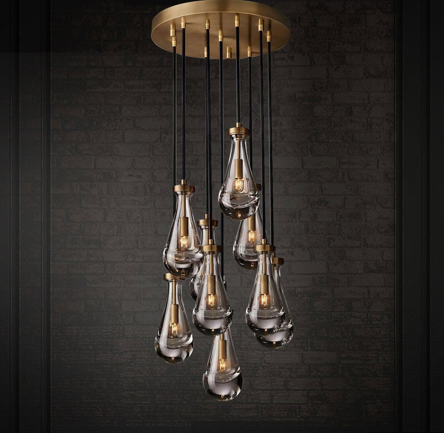 Rain Round Chandelier
