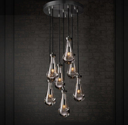 Rain Round Chandelier
