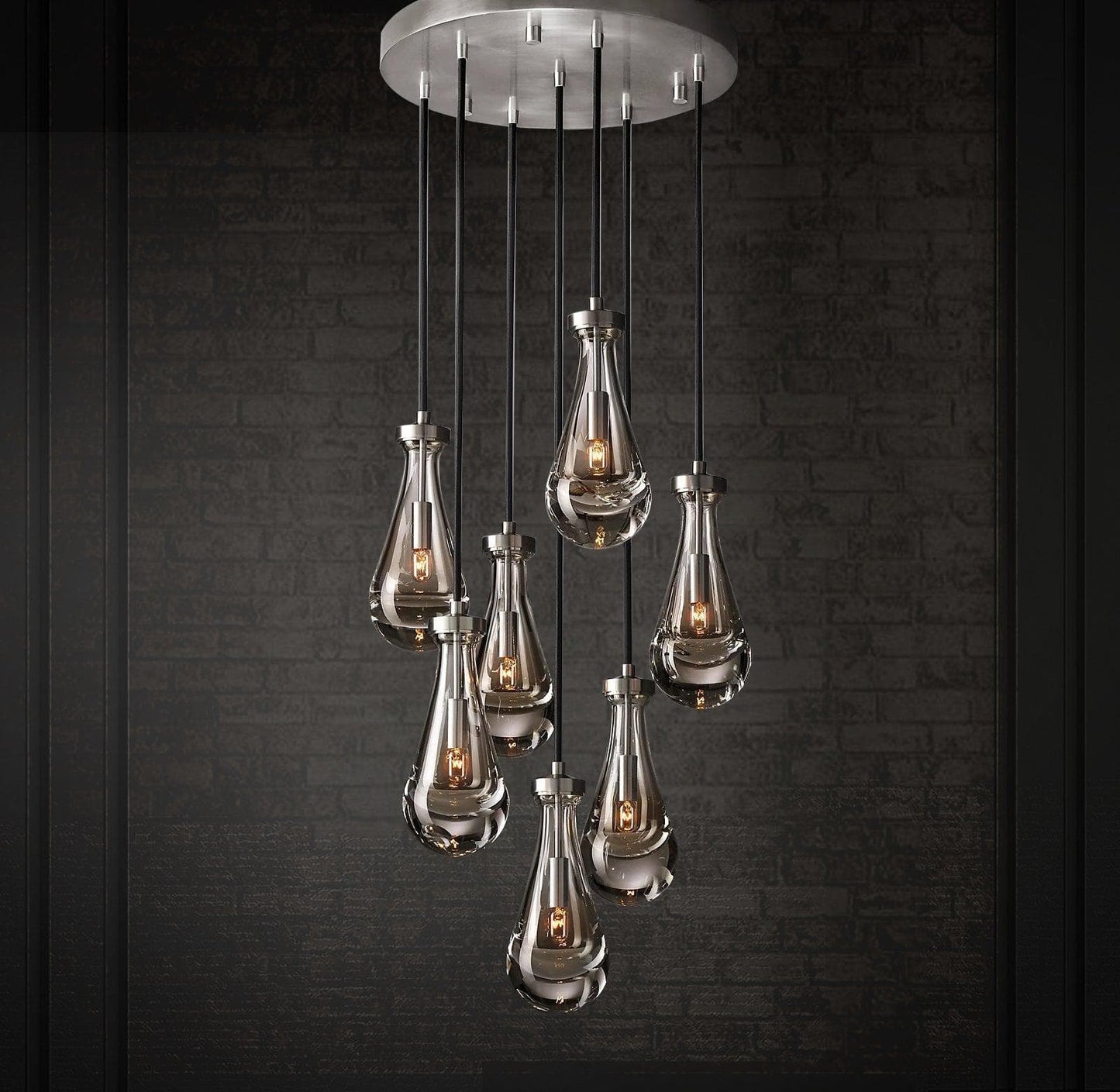 Rain Round Chandelier