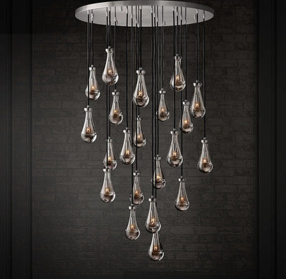 Rain Round Chandelier