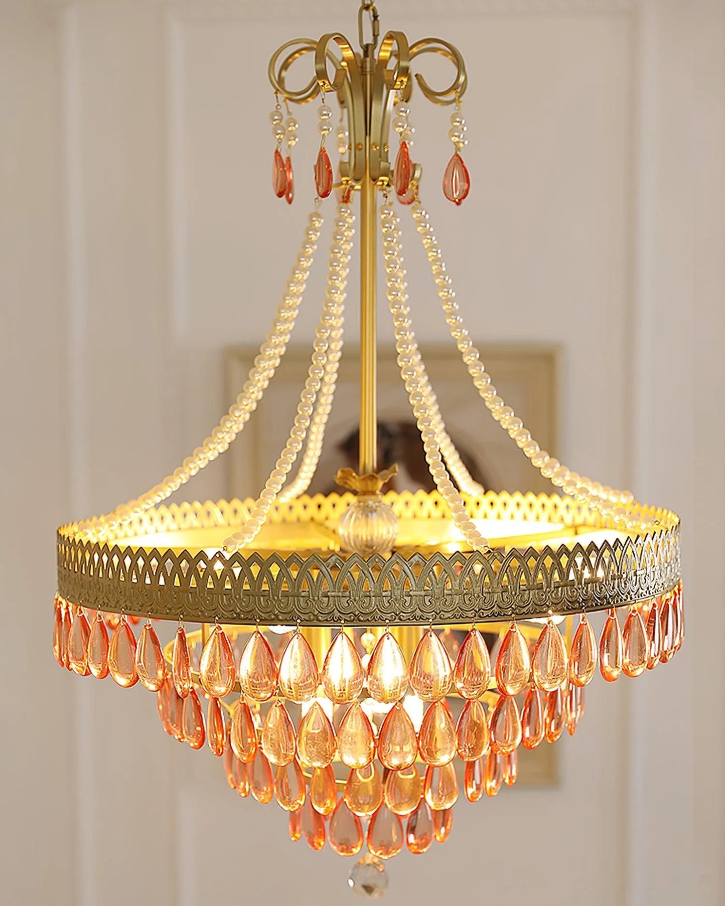 Red Ruby Chandelier