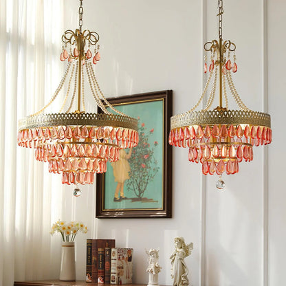 Red Ruby Chandelier