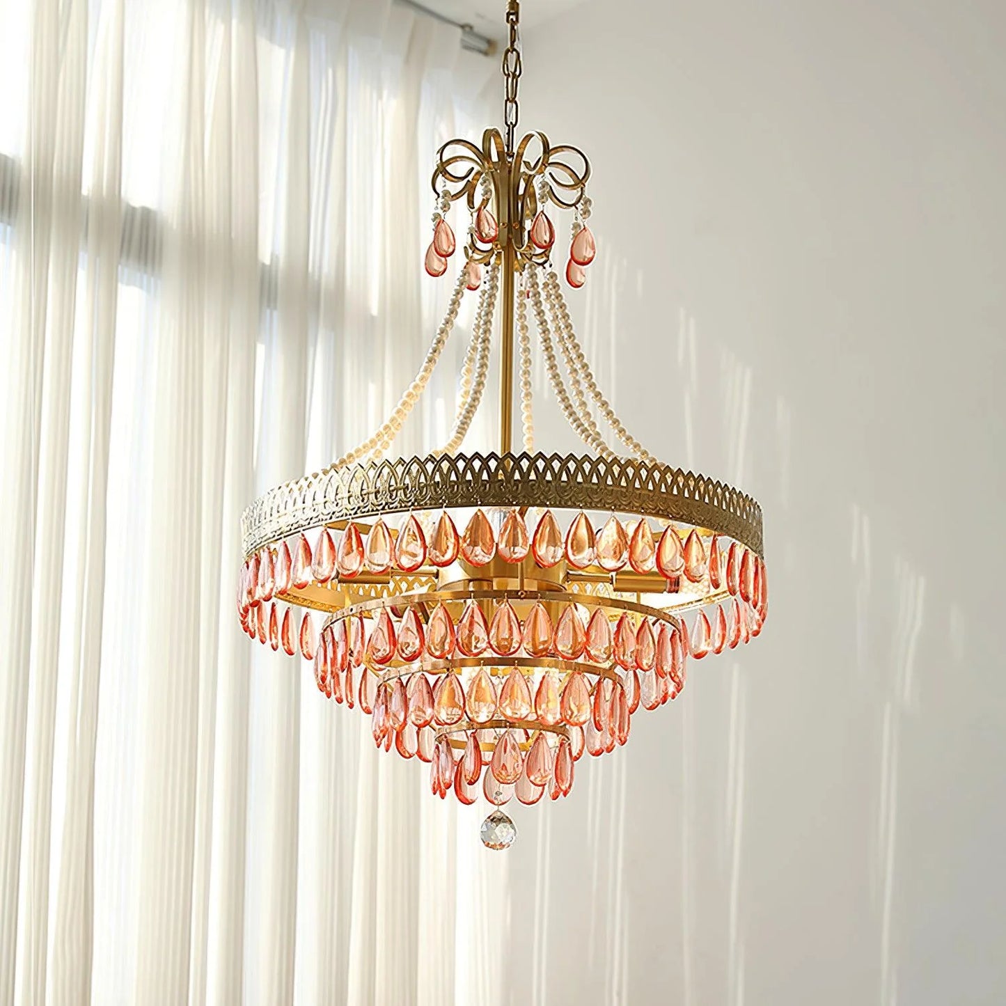 Red Ruby Chandelier