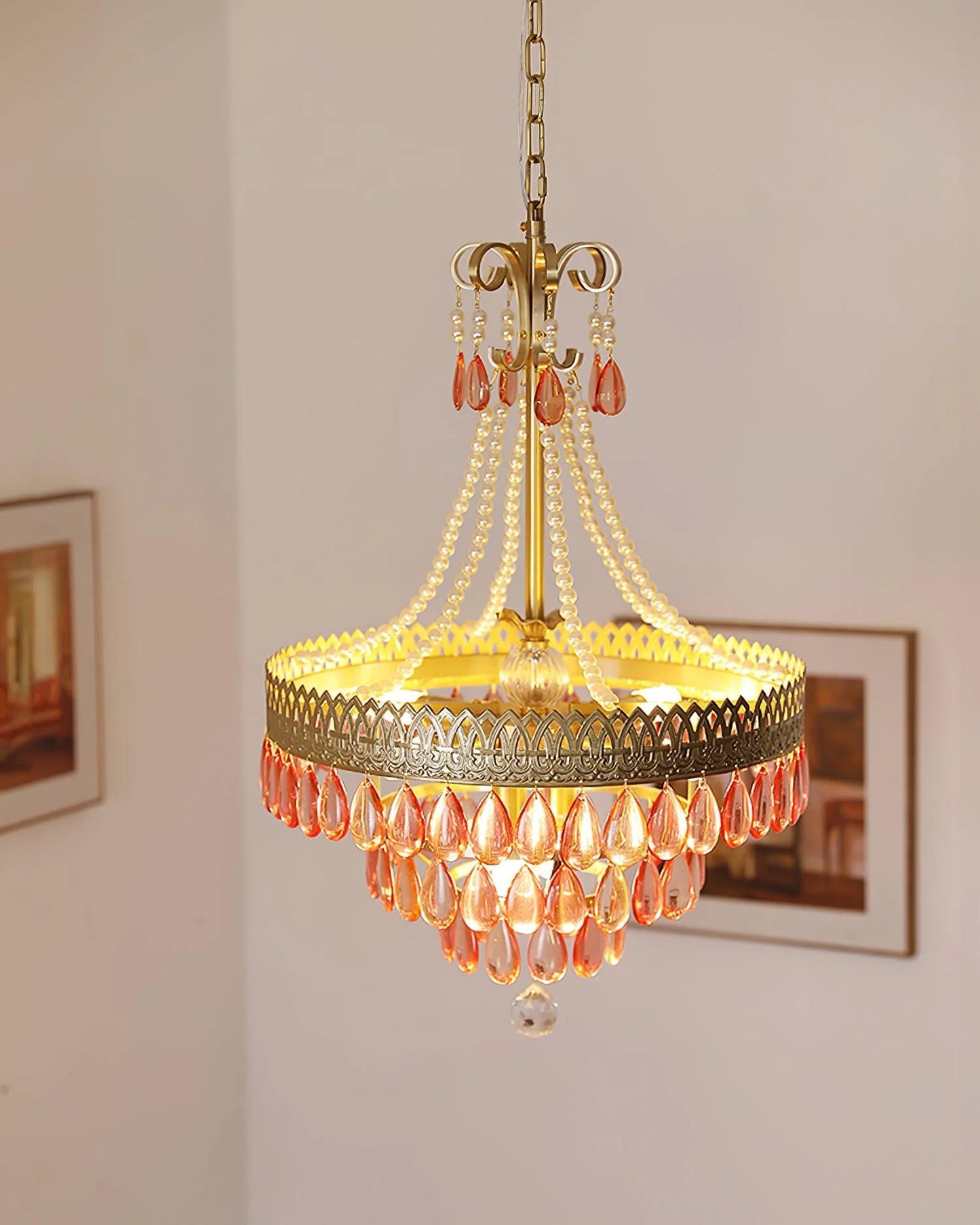 Red Ruby Chandelier