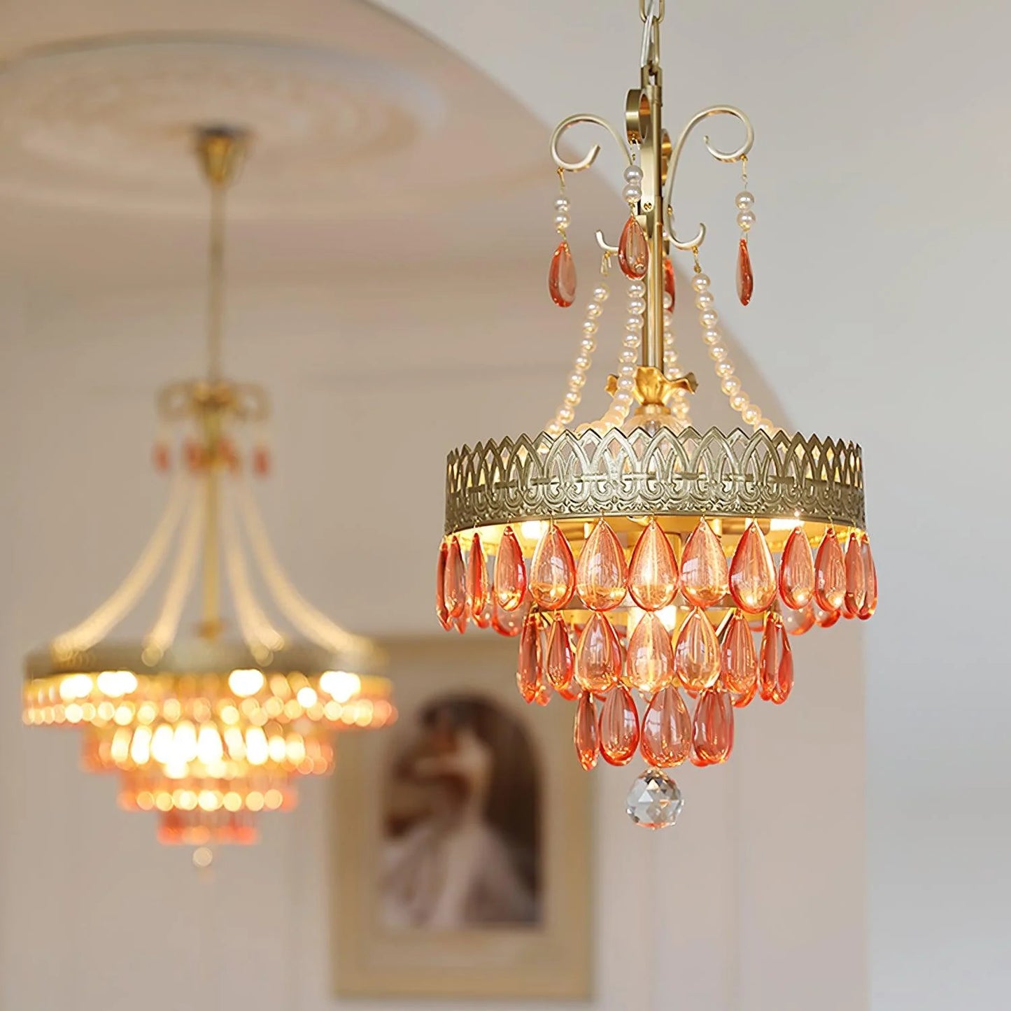 Red Ruby Chandelier
