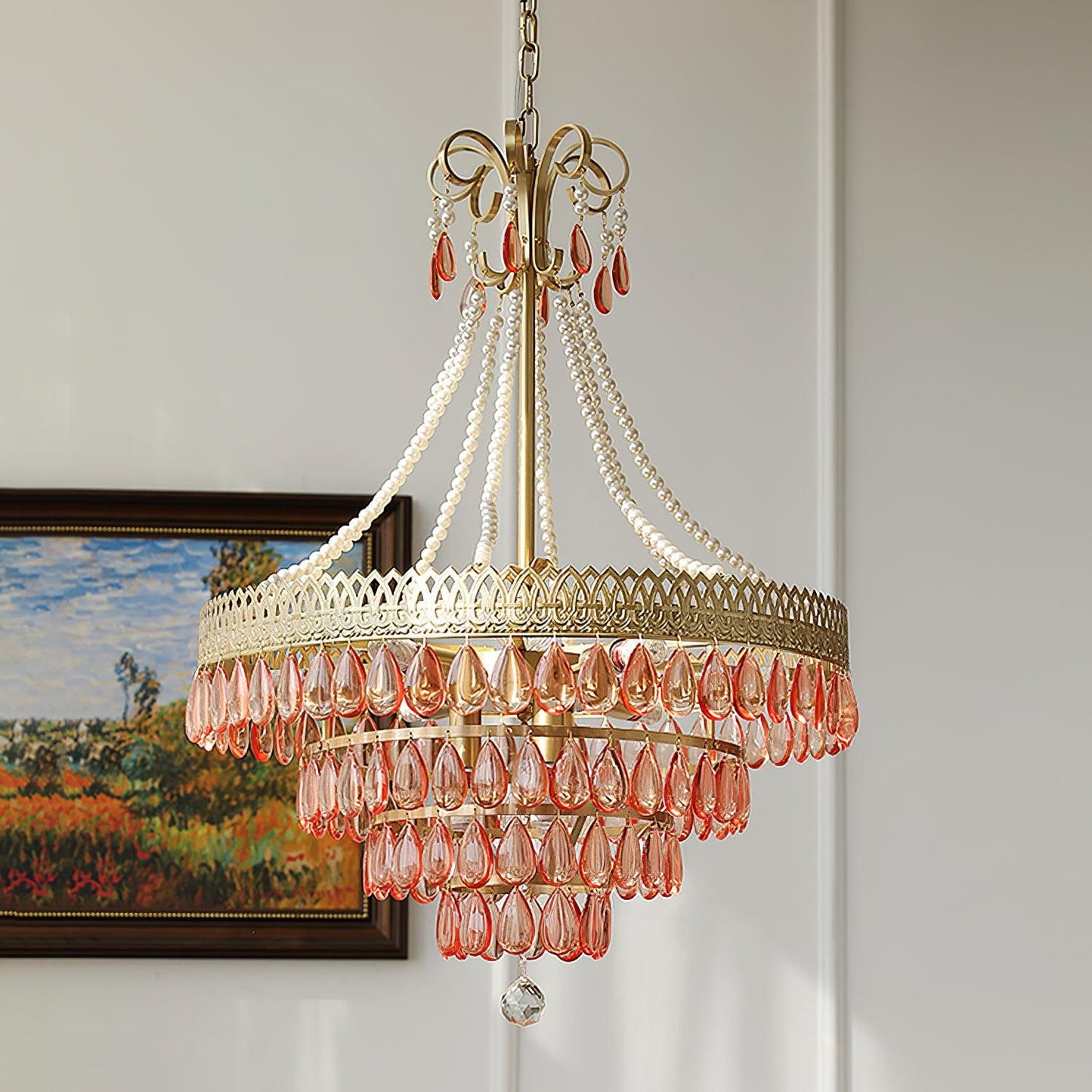 Red Ruby Chandelier