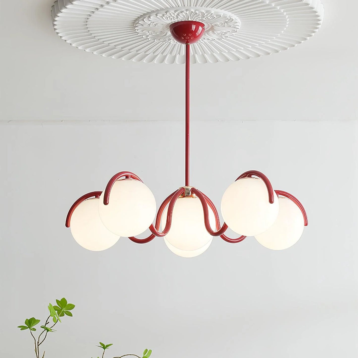 Reedway Curve Linear Chandelier