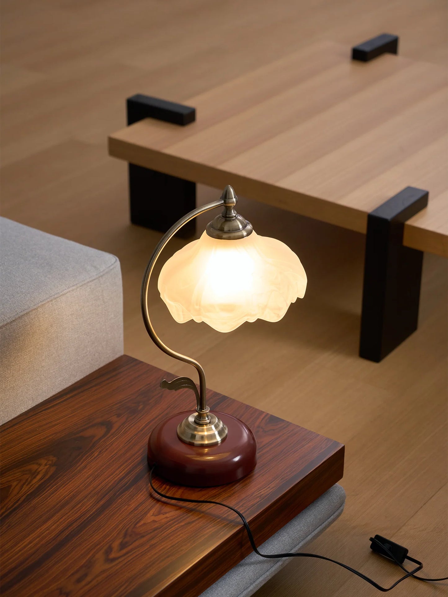 Vintage Laiton Table Lamp