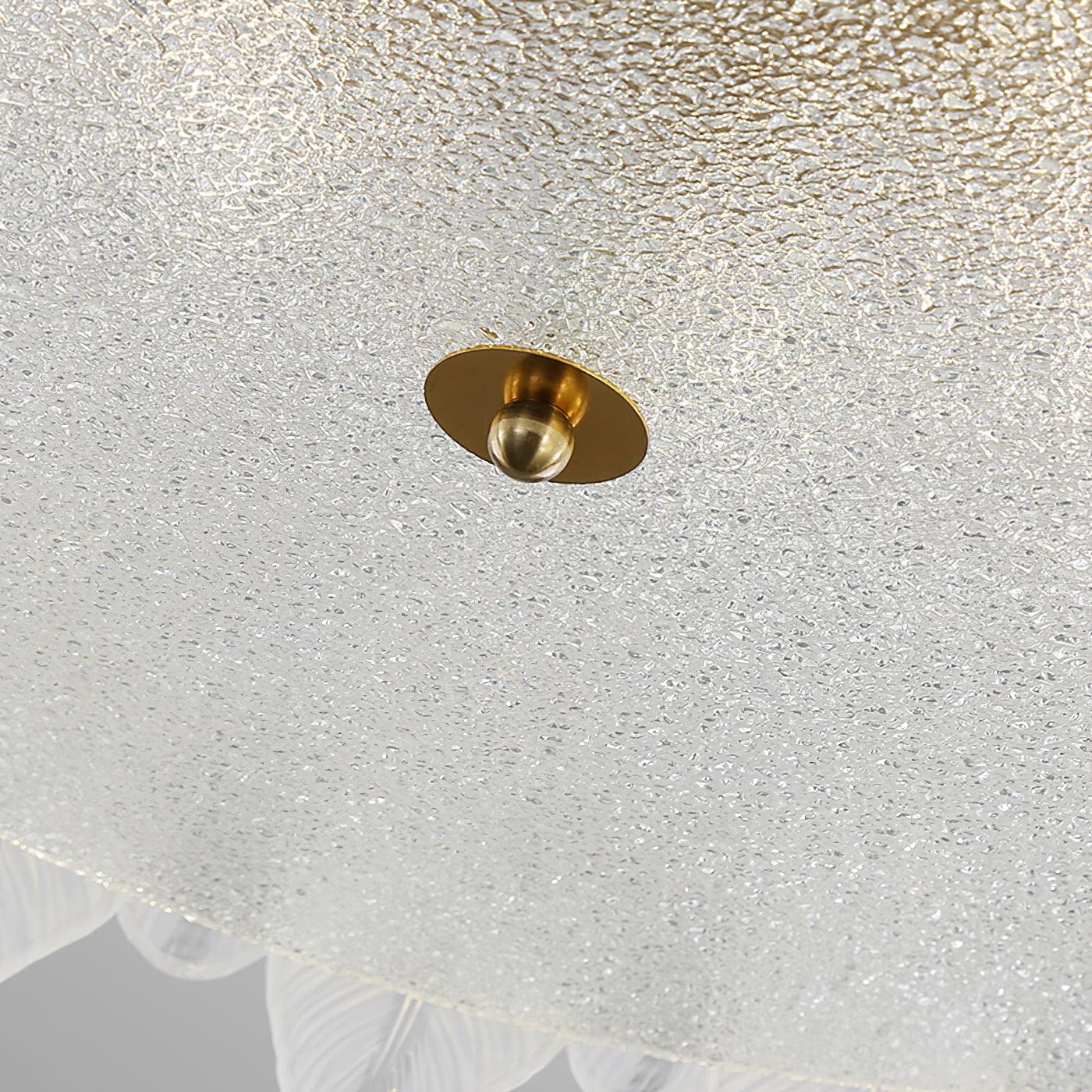 Retro Feather Ceiling Lamp
