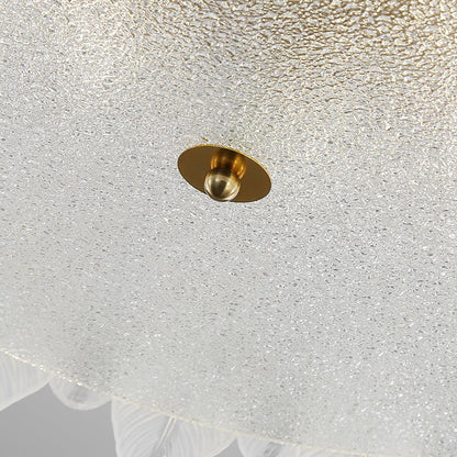 Retro Feather Ceiling Lamp
