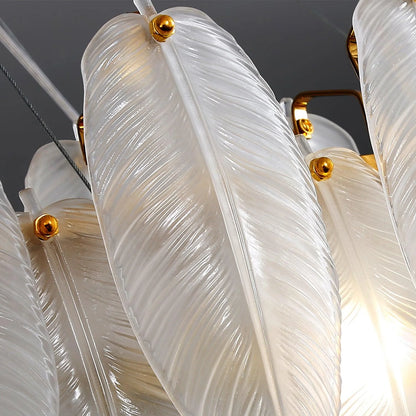 Retro Feather Ceiling Lamp