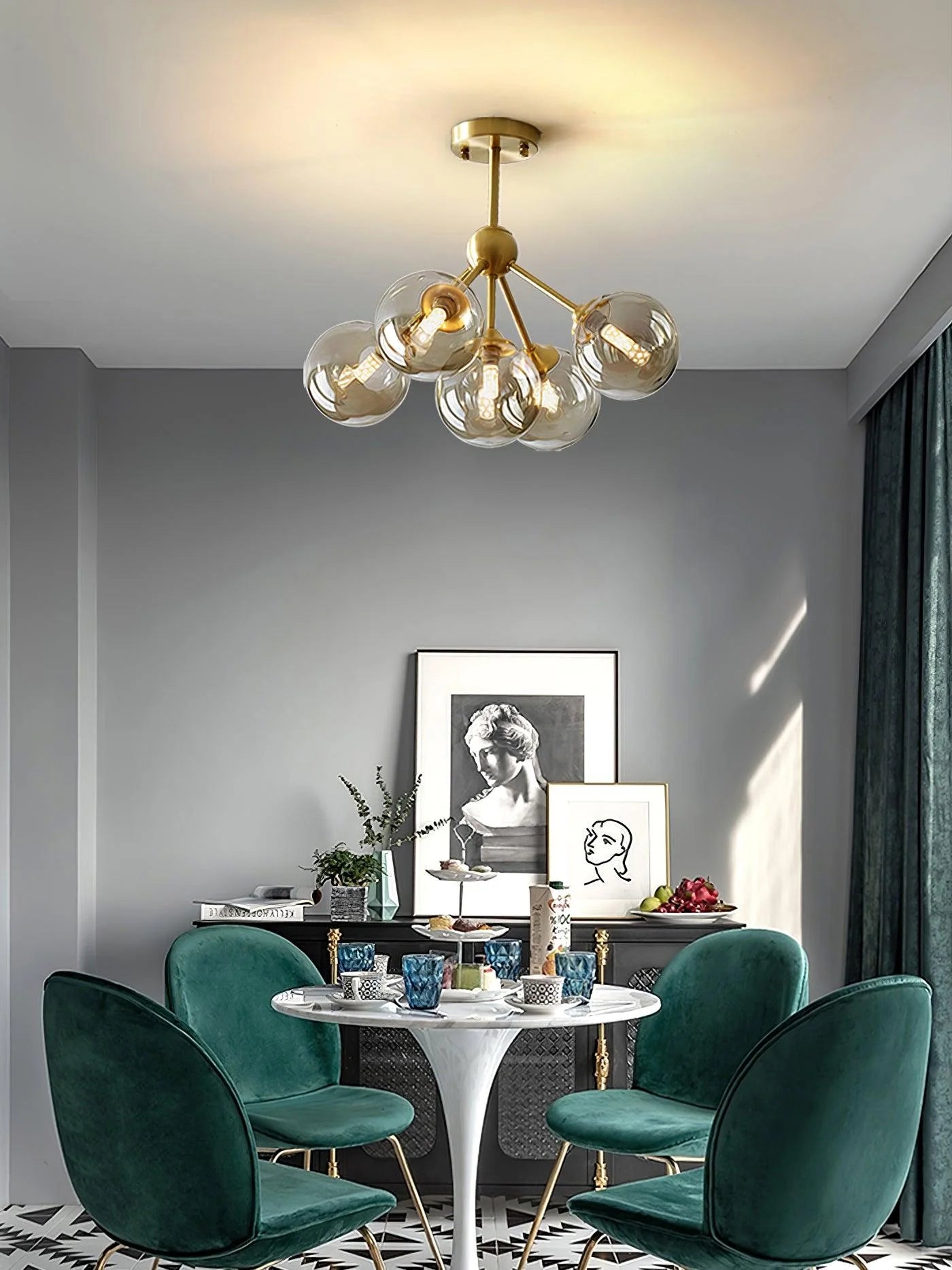 Rhizome Ceiling Light