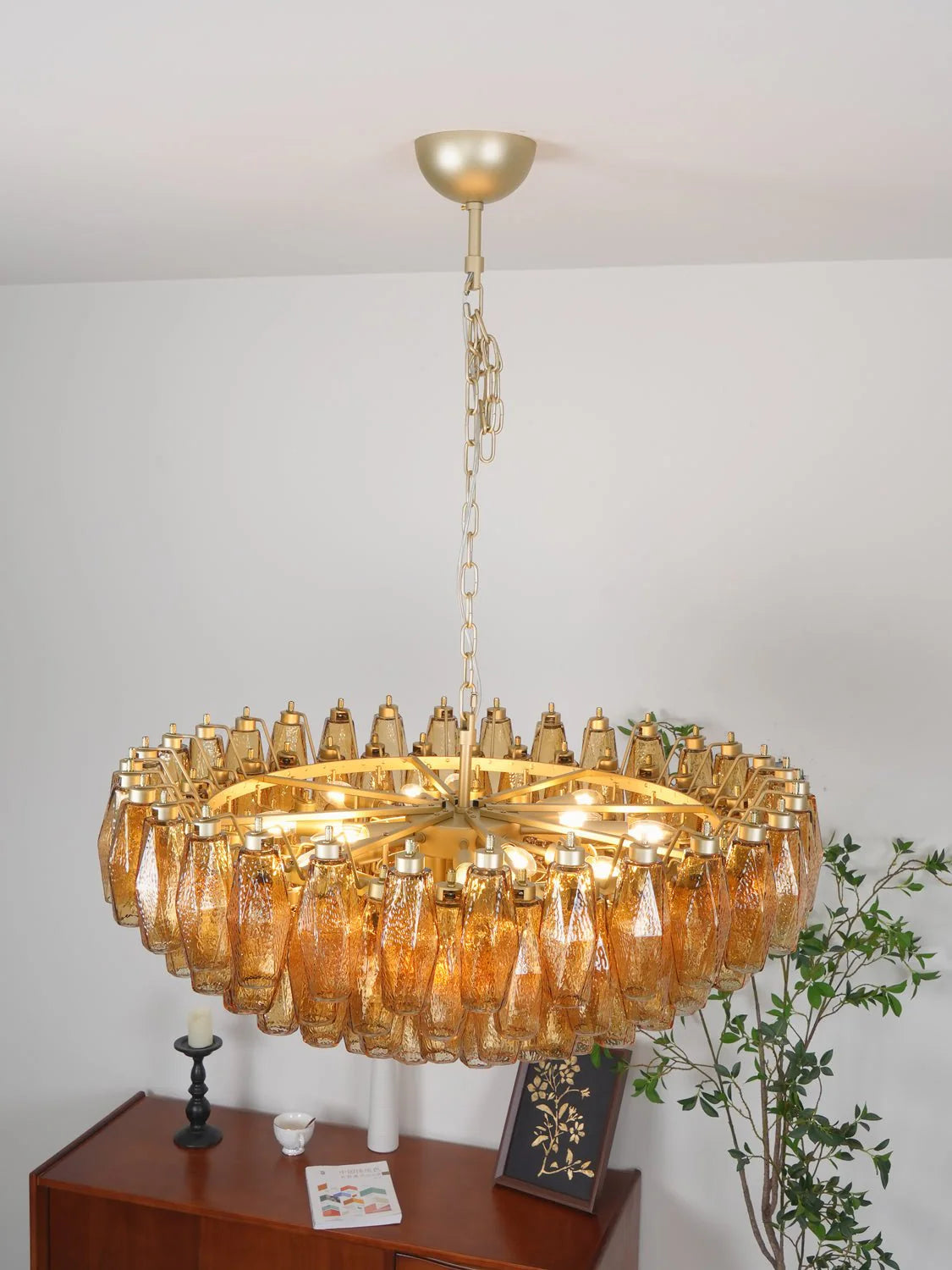 Rhombus Murano Chandelier