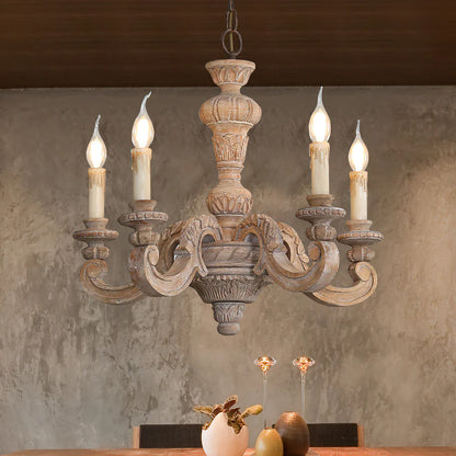 Roman Pillar Chandelier