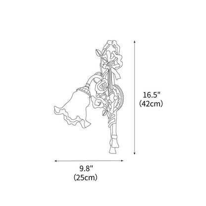 Rosalie Floral Wall Sconce