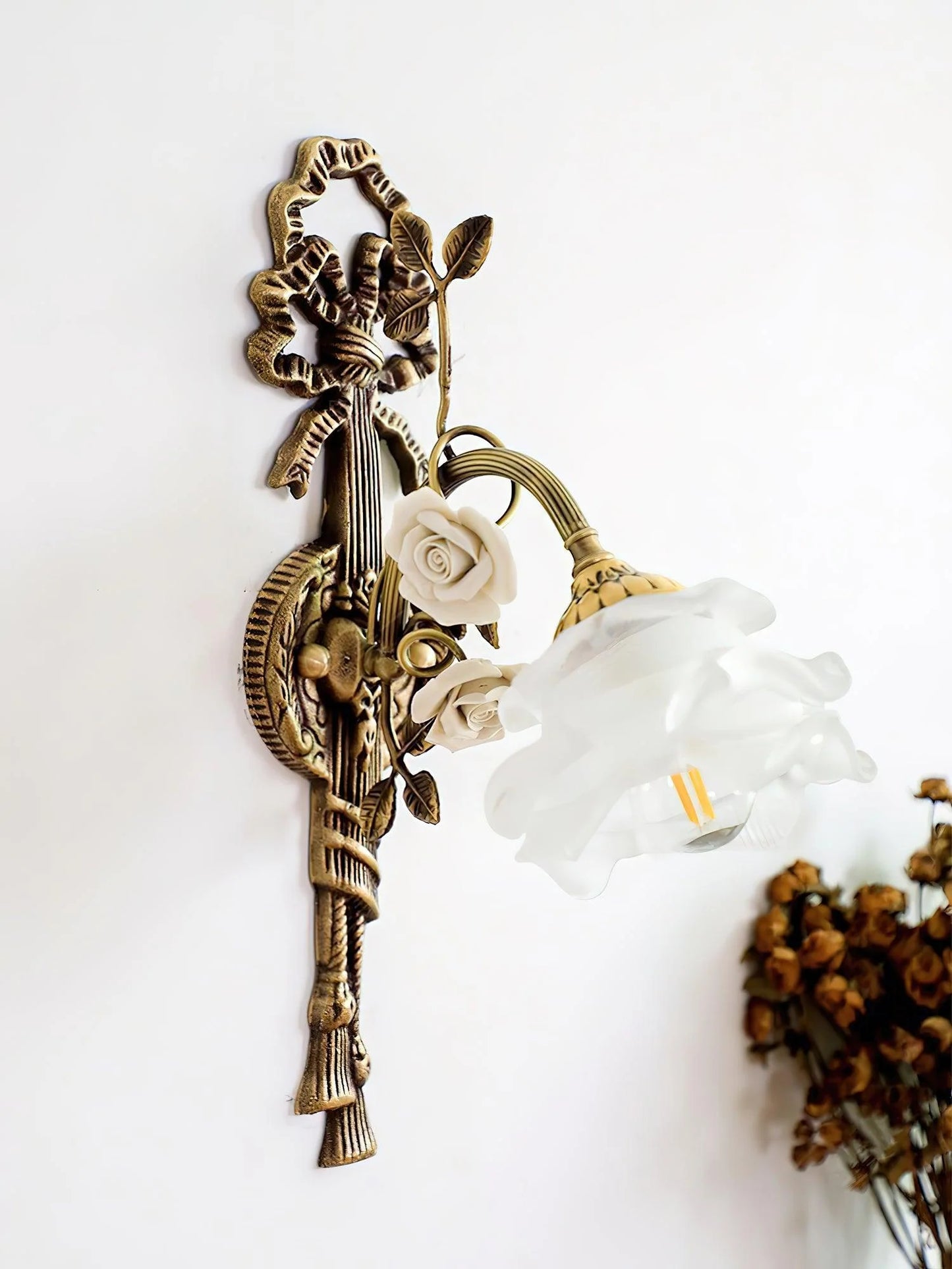 Rosalie Floral Wall Sconce