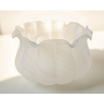 Rose Glass Gooseneck Table Lamp