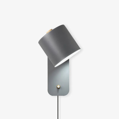 Rotatable Cylinder Wall Lamp with Plug