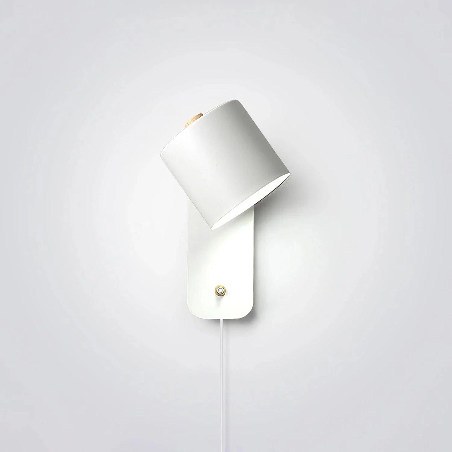 Rotatable Cylinder Wall Lamp with Plug