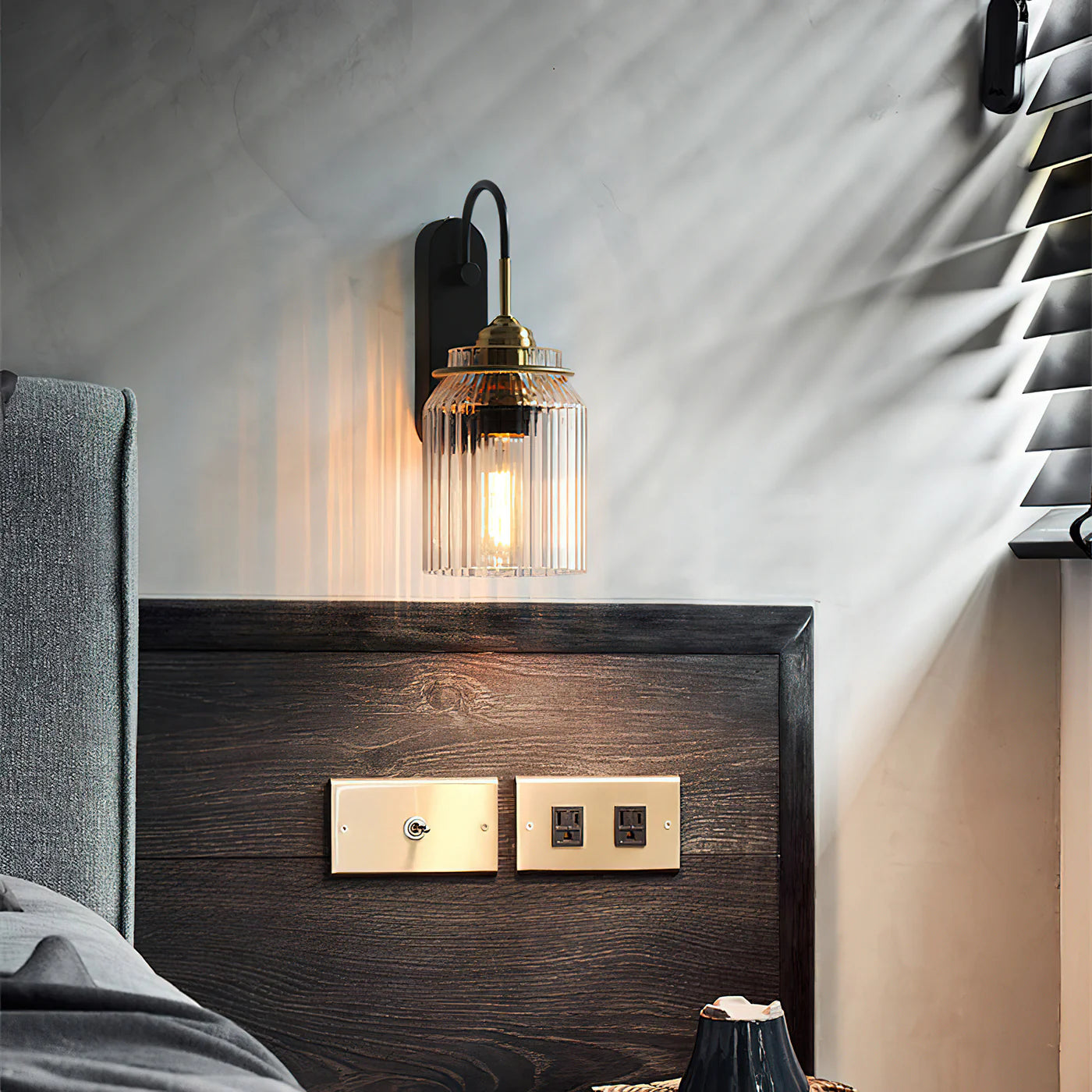 Round Funnel Wall Lamp