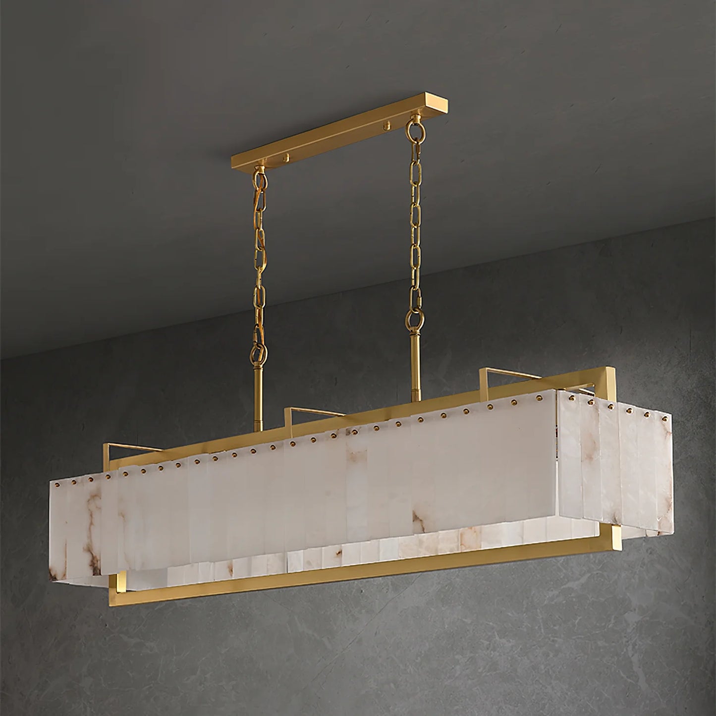 Ruben Alabaster Chandelier