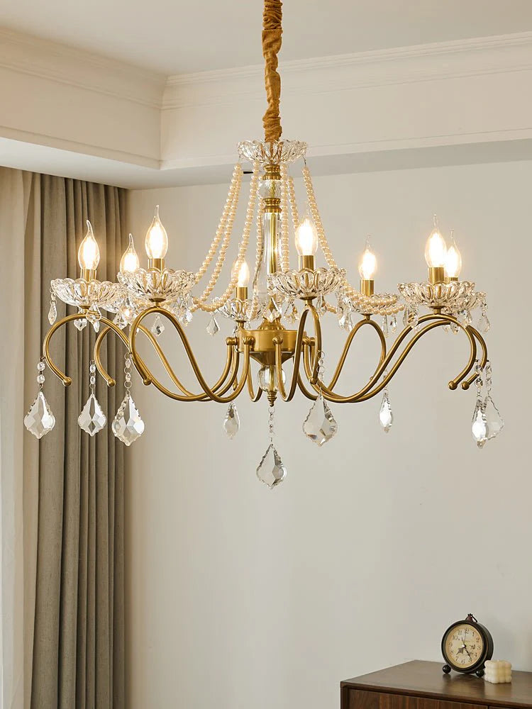 Sapphire Crystal Chandelier