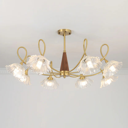 Ercole Glass Chandelier