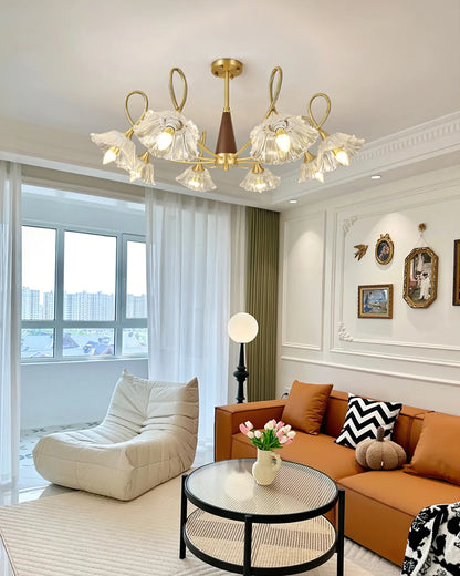 Ercole Glass Chandelier