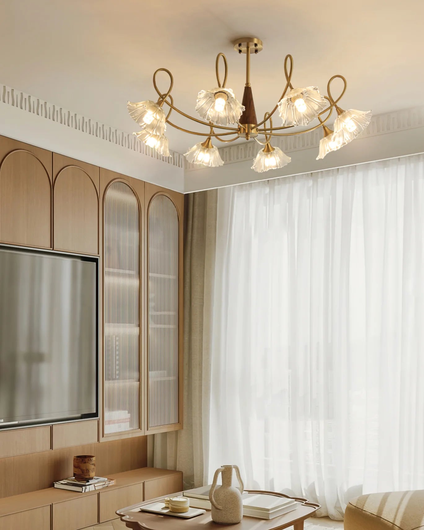 Ercole Glass Chandelier