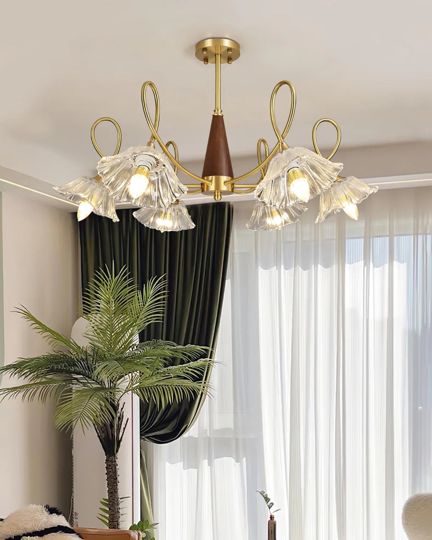 Ercole Glass Chandelier