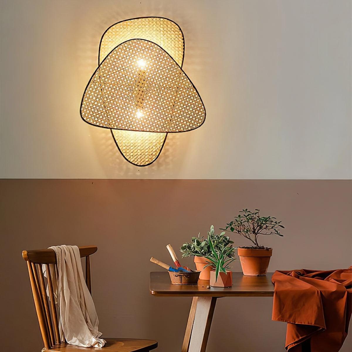 Screen Cannage Sconce