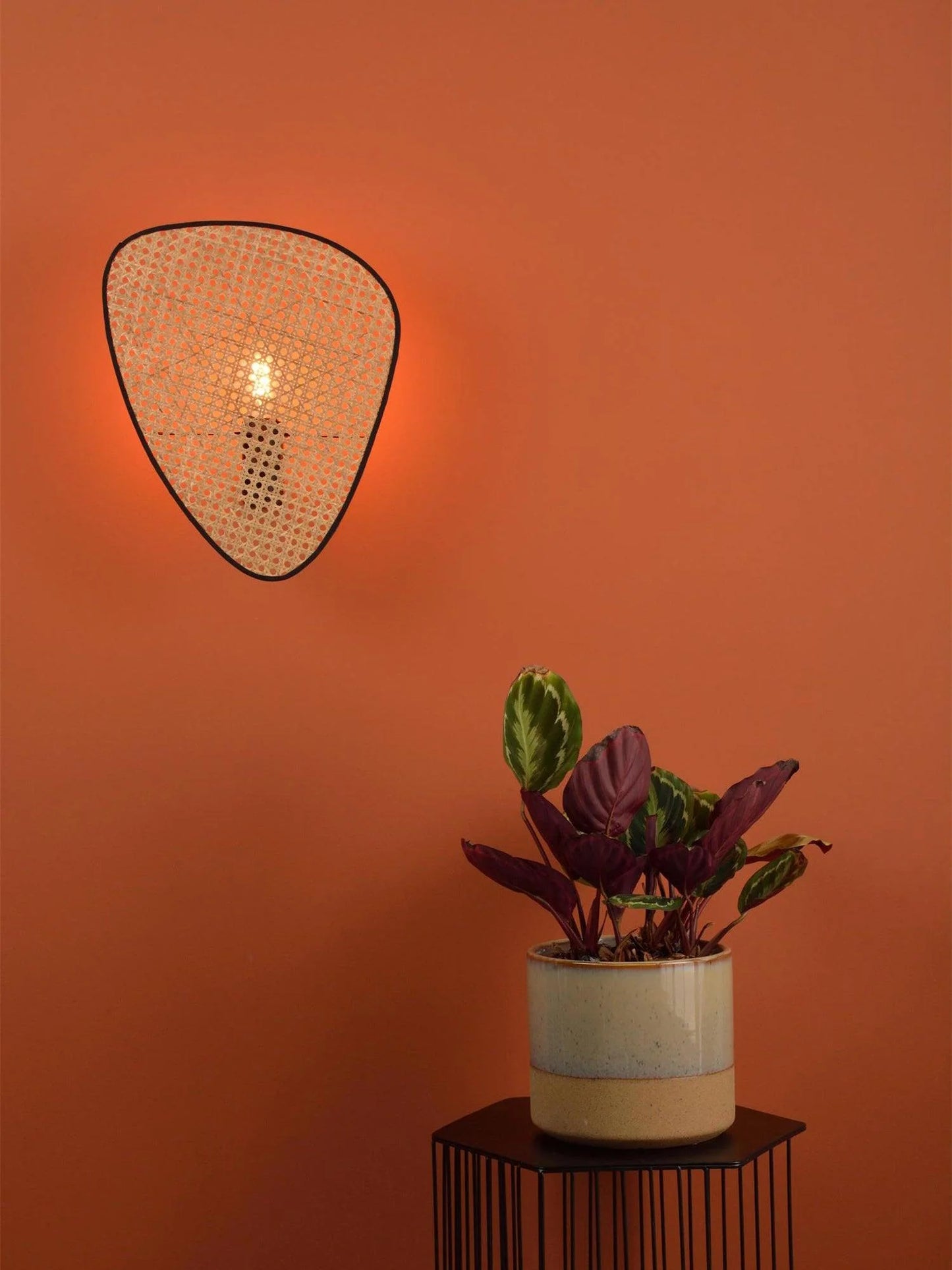 Screen Cannage Sconce