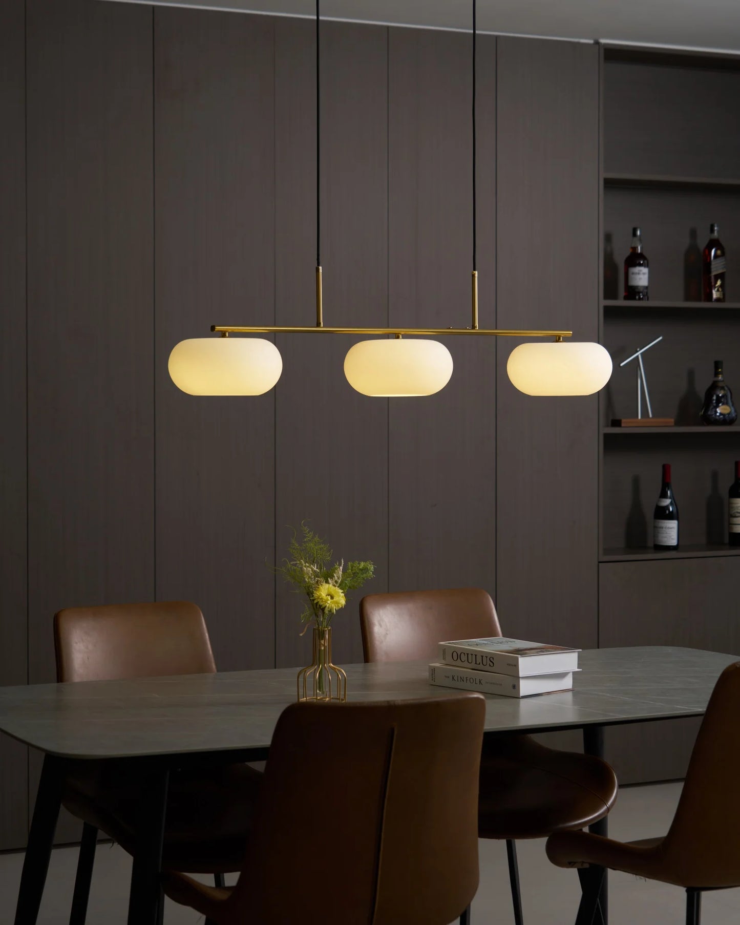 Sculptural Pendant Light