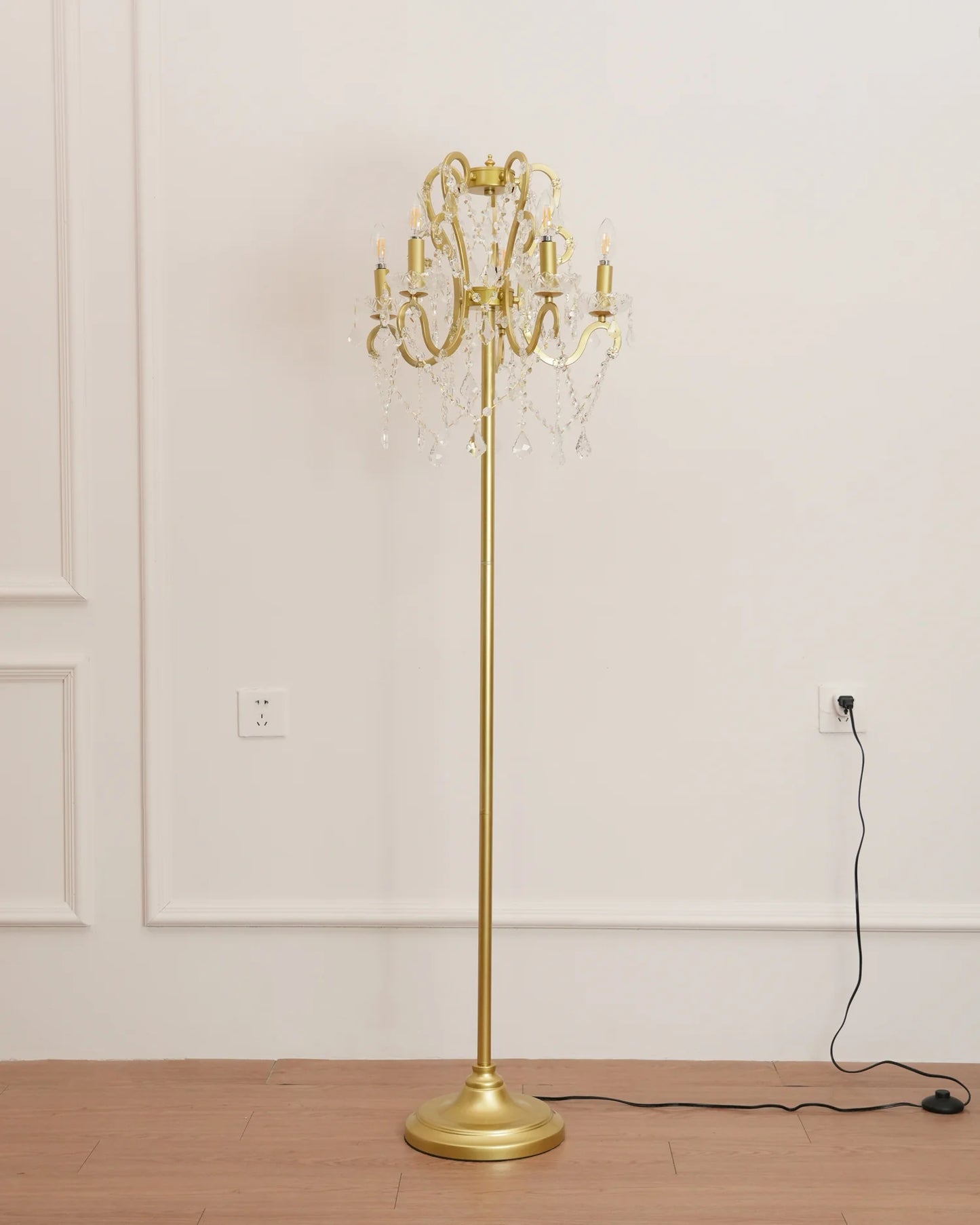Seraphina Crystal Floor Lamp