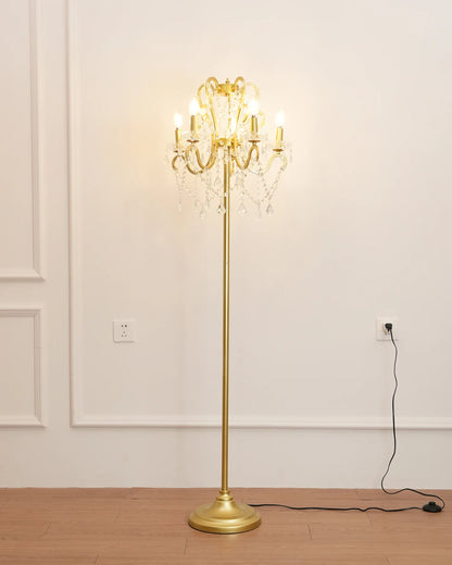 Seraphina Crystal Floor Lamp