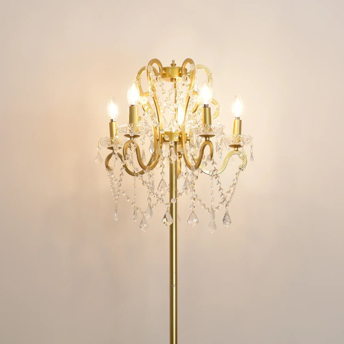 Seraphina Crystal Floor Lamp
