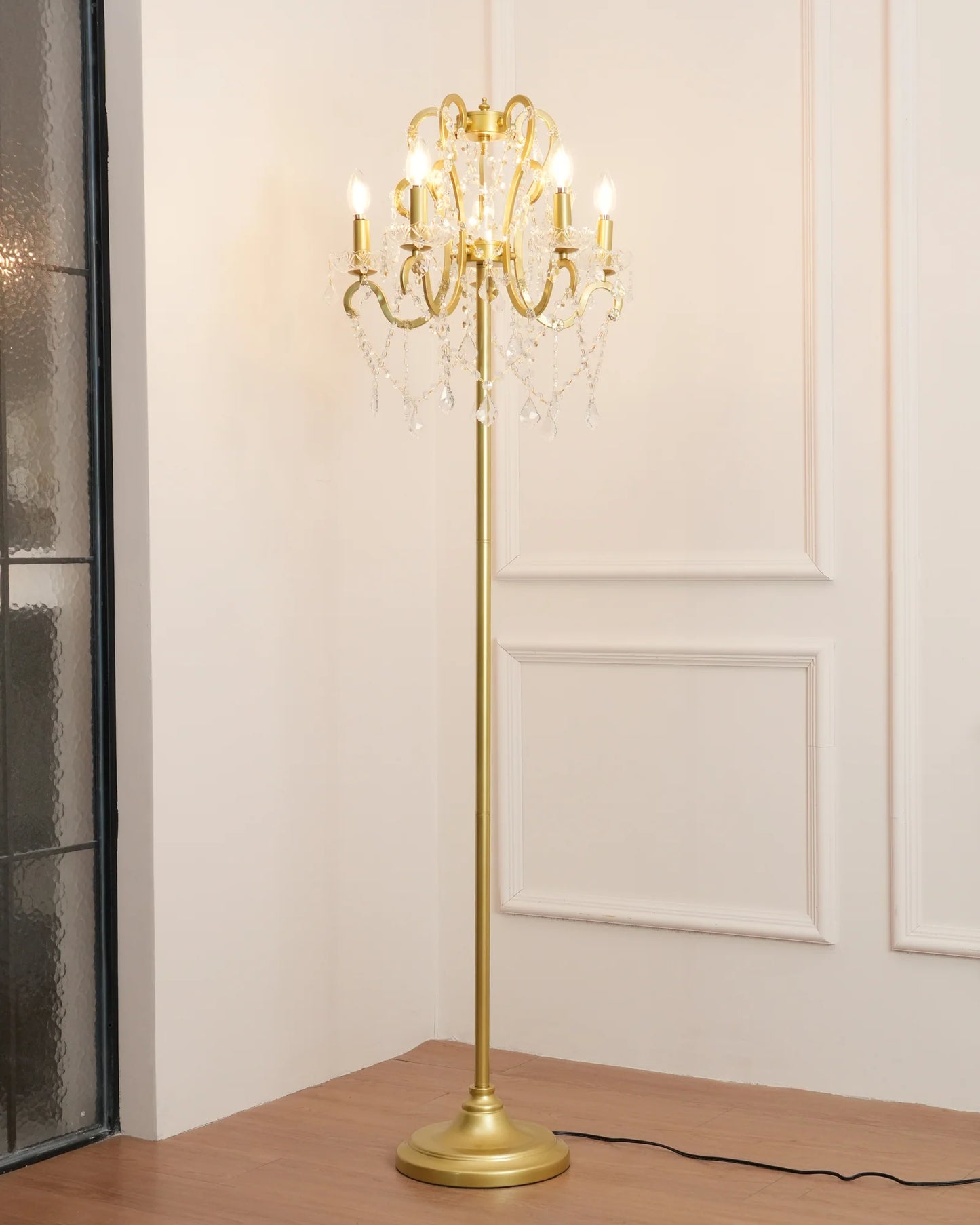 Seraphina Crystal Floor Lamp